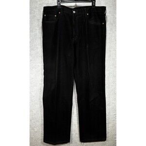 LEVIS 550 Relaxed Fit Red Tab Made in USA Mens Black Denim Jeans 40 x 32 Classic